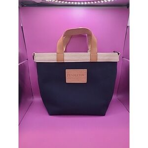 Pendleton Sweet Water Cotton Tote Southwestern Bag Leather Handle NWT $160 MSRP